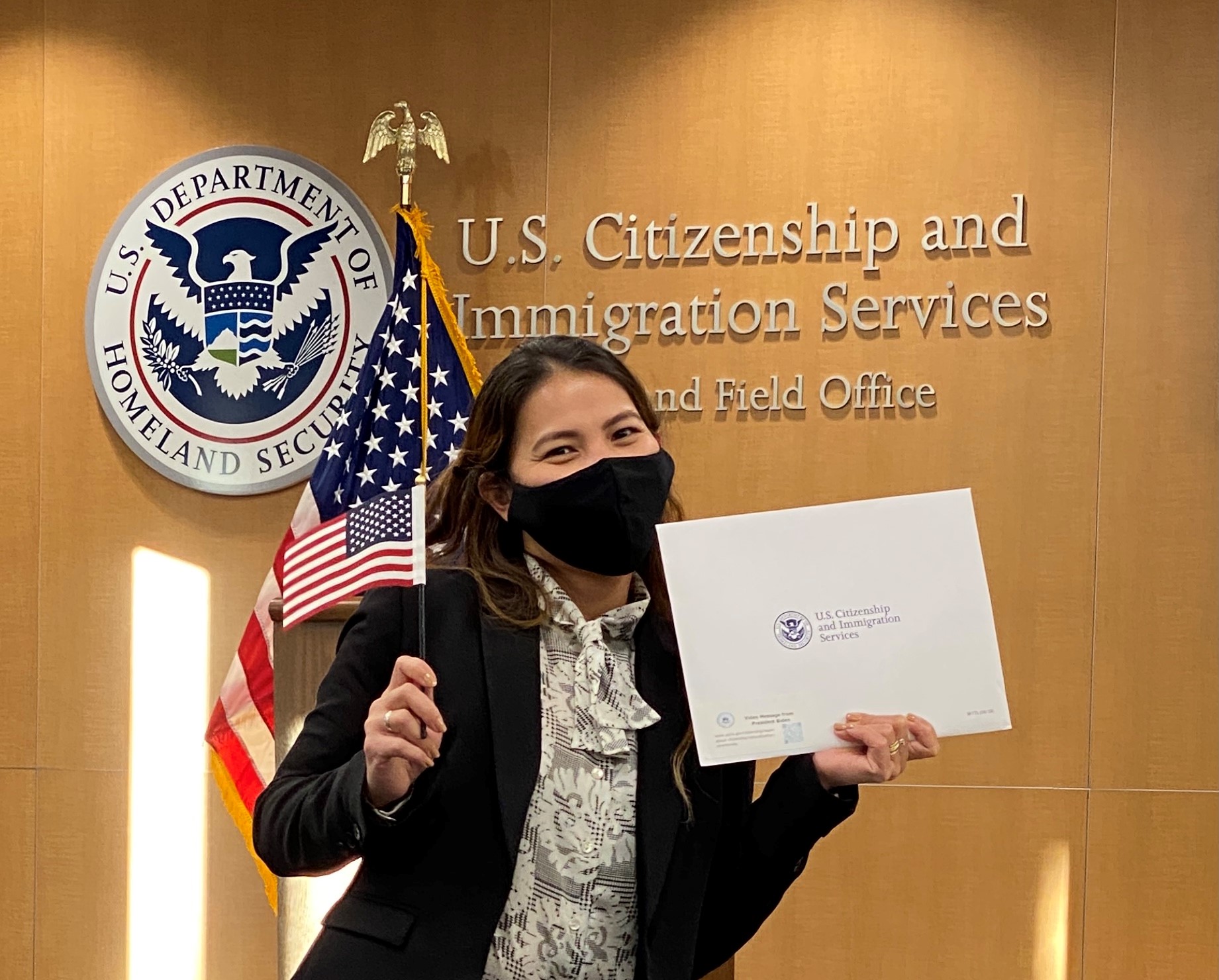NMCC Student Completes Process to Become US Citizen - Northern Maine  Community College