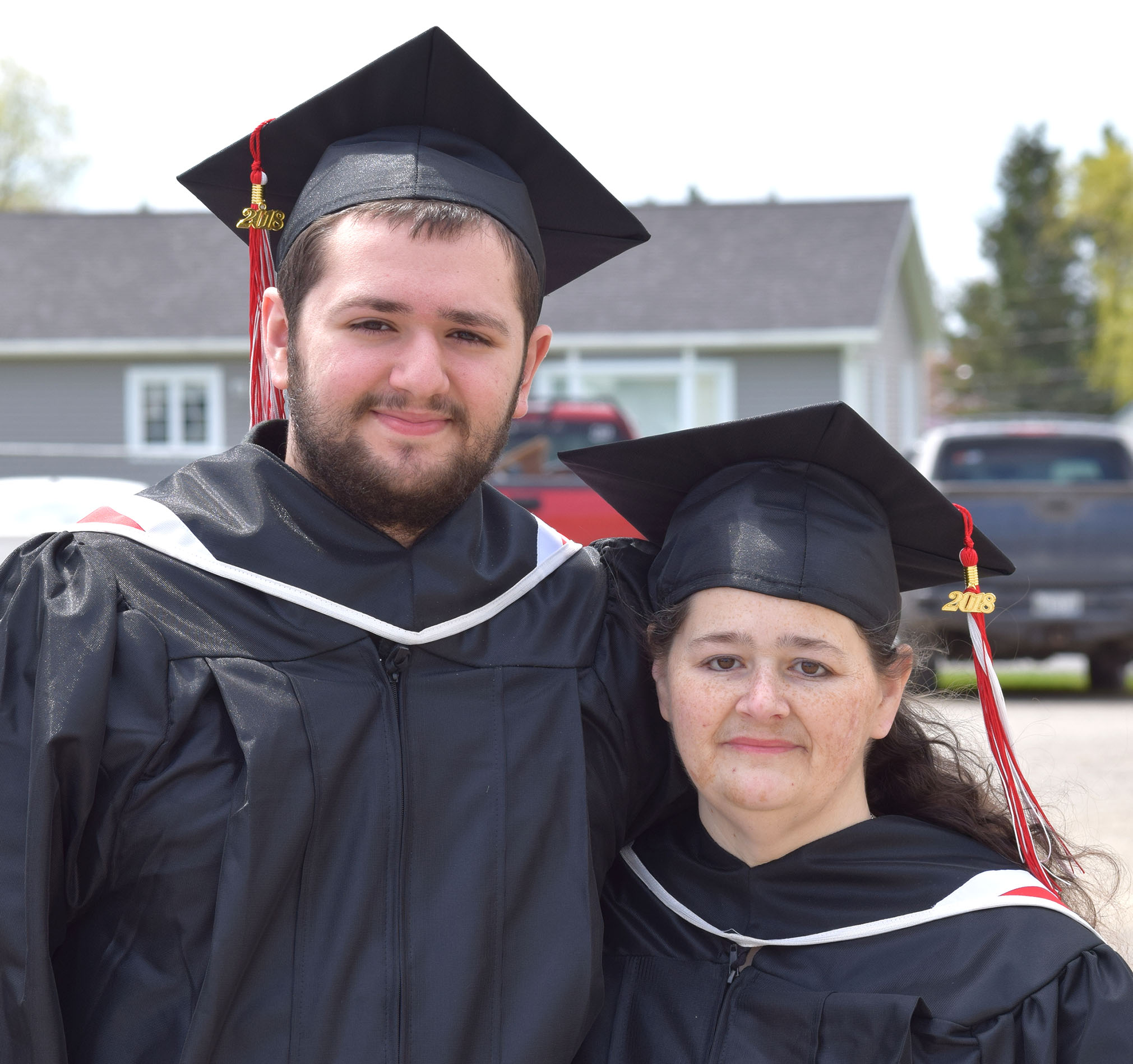 Father and Son Share Milestone at NMCC Graduation Northern Maine